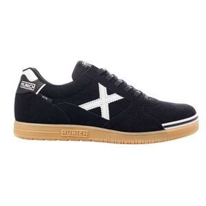 Munich Mens G3 Profit Futsal Flat Indoor Football Shoes / Black/White